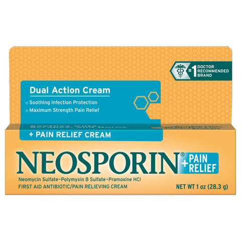 Neosporin Plus Pain Relief Cream, 1 oz. 1 (EA)