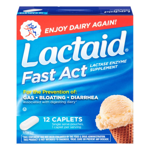 Lactaid Fast Act Caplets 1 (EA)