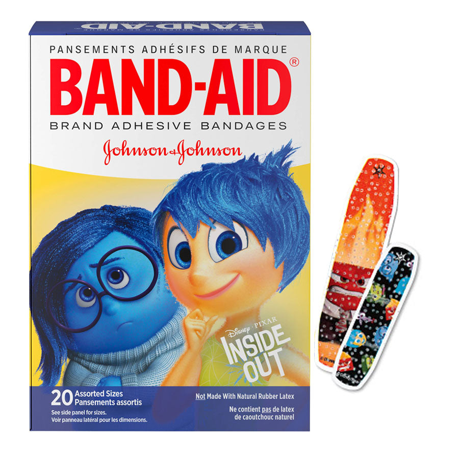 Band-Aid Decorative Inside Out Assorted 20 ct. 20 (BX)