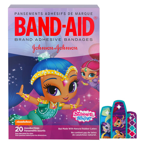 Band-Aid Decorative Shimmer and Shine Assorted 20 ct. 20 (BX)