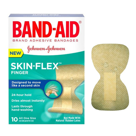 Band-Aid Skin-Flex Finger 10 ct. 10 (BX)