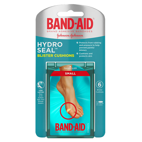 Band-Aid Hydro Seal Blister Cushion Bandages, Small, 6 ct 6 (BX)