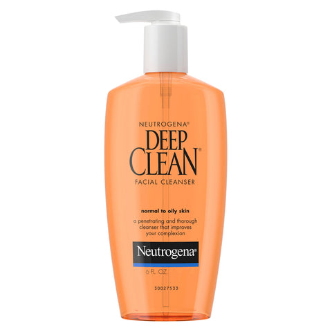 Neutrogena Deep Clean Facial Cleanser for Normal to Oily Skin, 6 oz 1 (EA)