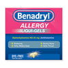 Benadryl Dye-Free Allergy Relief, Liqui-gels, 24 capsules 1 (EA)