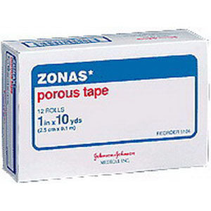 ZONAS Porous Athletic Tape 1" x 10 yds. 1 (EA)