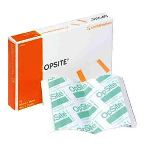 Opsite Transparent Adhesive Dressing, 5-1/2" x 4" 10 (BX)