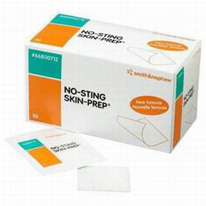 No-sting SKIN-PREP Protective Wipes 50 (BX)