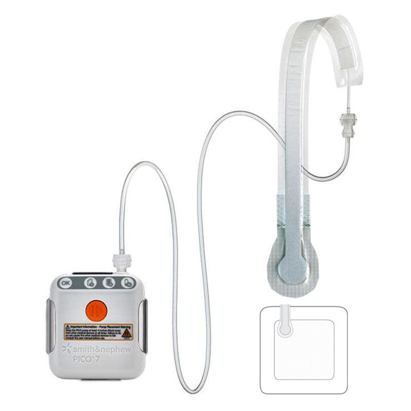Pico 7 Two Dressing Negative Pressure Wound Therapy System, 8" x 8" 1 (EA)