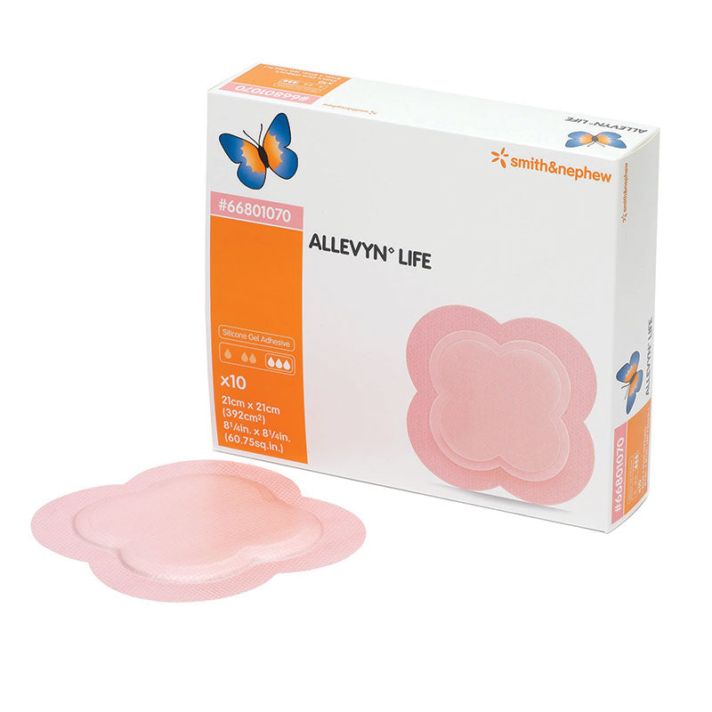 ALLEVYN Life Foam Dressing Sterile 4" x 4" 10 (BX)