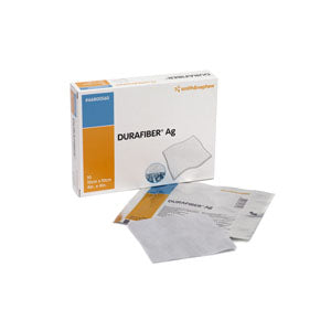 Durafiber Ag Gelling Fiber Dressing 4" x 4" 120 (CA)