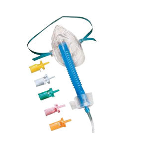 Diluter Jet Venturi-Style Mask, Adult with U/Connect-It Tubing 1 (EA)