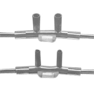 AirLife Standard Nasal Cannula with 7 ft. U/Connect-It Tubing, Curved, Nonflared Tip 50 (CA)