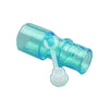 AirLife Straight Connector with Thermometer Port, 22 mm x 22 mm 1 (EA)