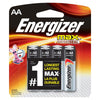 Energizer Max AA Alkaline Battery, 4 Count 4 (PK)