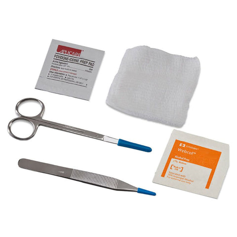 Presource Suture Removal Kit  with Littauer Scissors and Metal Forceps 1 (EA)