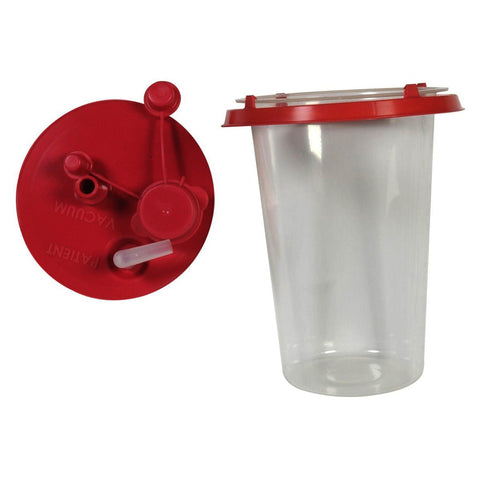 Suction Canister Liner with Lid, 1000 cc 1 (EA)