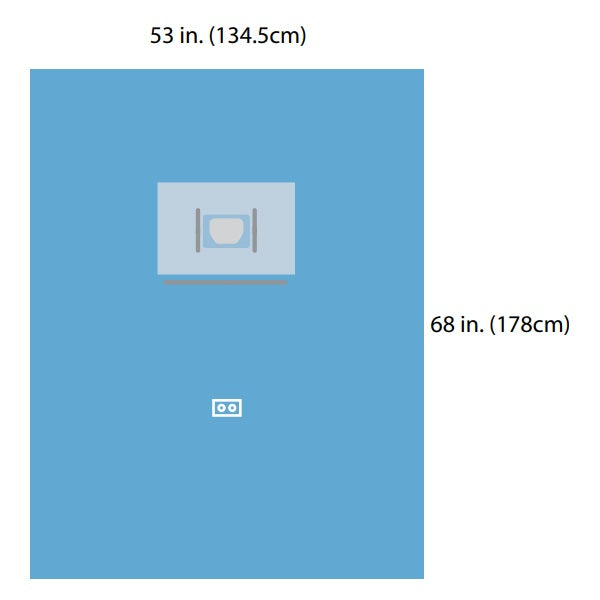 Ophthalmic Drape, 53"  68", Sterile 10 (CA)