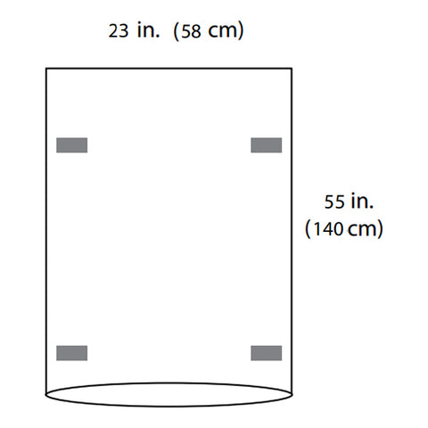 Mayo Stand Cover, Reinforced Poly, 23