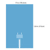 Large EENT Split Drape, 77