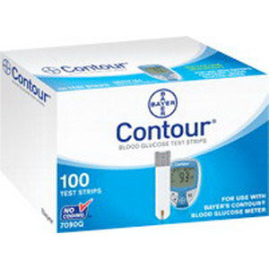 Contour Microfill Blood Glucose Test Strip (100 count) 100 (BX)