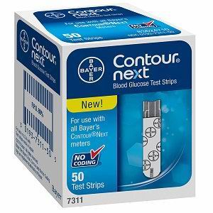 Contour Next Blood Glucose Test Strip (50 count) 50 (BX)