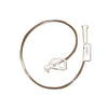 Button Continuous Feeding Tube with 90 Degree Adapter 18 fr x 24