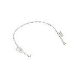 Button Bolus Feeding Tube with Straight Adapter 24 fr x 10