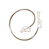 Button Continuous Feeding Tube with 90 Degree Adapter 28 fr x 24