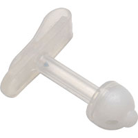 Button Gastrostomy Tube Kit (Sterile with Non-Sterile Syringe) 24 Fr, 1.7 cm, Non-Balloon 1 (EA)