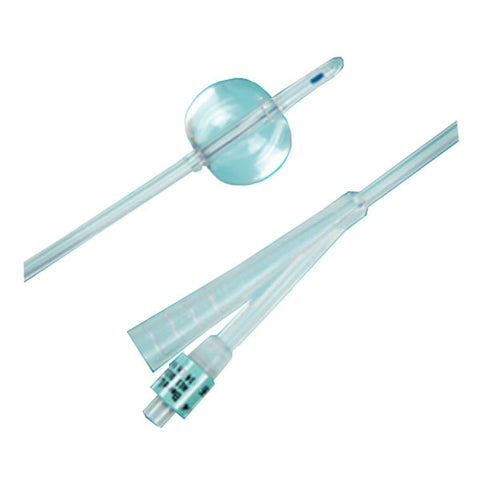 LUBRI-SIL 2-Way 100% Silicone Foley Catheter 12 Fr 5 cc 12 (CA)