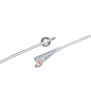 LUBRI-SIL 2-Way 100% Silicone Foley Catheter 16 Fr 5 cc 12 (CA)