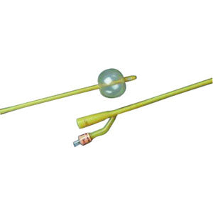 2-Way Silicone-Coated Foley Catheter 12 Fr 5 cc 1 (EA)