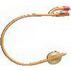 2-Way Silicone-Elastomer Coated Foley Catheter 28 Fr 30 cc 1 (EA)