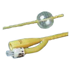 Economy LUBRICATH 2-Way Foley Catheter 22 Fr 5 cc 1 (EA)