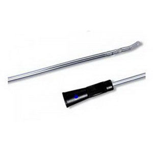 Clean-Cath Coude Olive Tip PVC Intermittent Catheter with Funnel 18 Fr 16