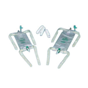 Dispoz-a-Bag Leg Bag with Flip-Flo Valve, Tubing and Straps, 19 oz. 1 (EA)