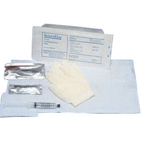BARDIA Foley Insertion Tray with 30 cc Syringe and BZK Swabs 20 (CA)