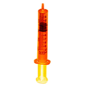 Oral Syringe with Tip Cap 10 mL, Amber (500 count) 500 (CA)
