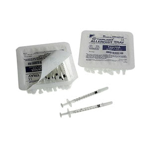 Allergist Tray with PrecisionGlide Needle 27G x 1/2", 1 mL (1000 count) 1000 (CA)