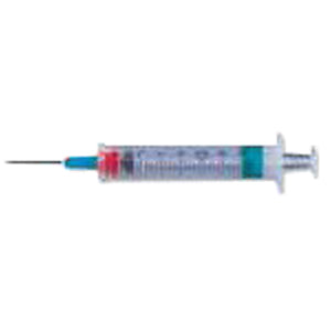 Safety-Lok Syringe with Luer-Lok Tip 5 mL 50 (BX)