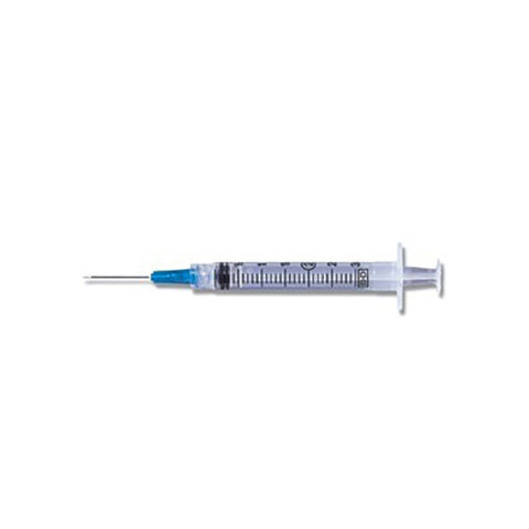 Luer-Lok Syringe with Detachable PrecisionGlide Needle 21G x 1