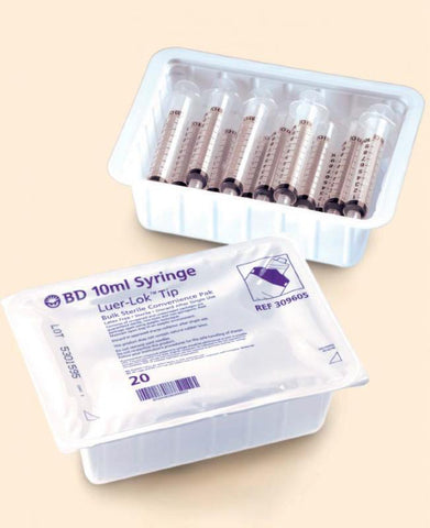 Luer-Lok Tip Syringe Convenience Tray 10 mL (240 count) 240 (CA)