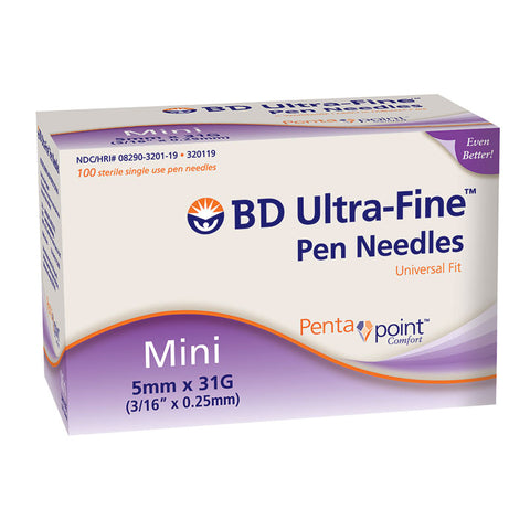 Ultra-Fine III Mini Pen Needle 31G x 3/16