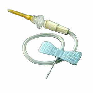 Blood Coll & Infusion St 25G X 0.75" Winged Needle 200 (CA)