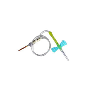 Vacutainer Safety-Lok Blood Collection Wingset, 23 G x 3/4", 12" Tubing, Green 25 (BX)