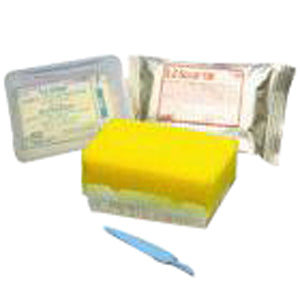 E-Z Scrub Surgical Scrub Brush Impregnated with 4% CHG 30 (BX)