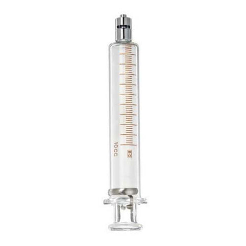 Multi-Fit Reusable Glass Syringe 10cc Luer Lock Non-Sterile, Latex-Free 1 (EA)