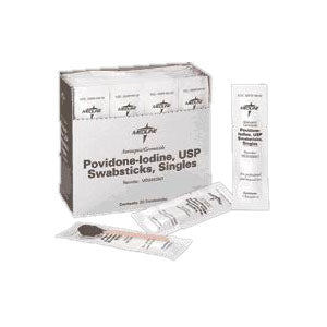 Povidone Iodine 10% USP Swabstick (3/Pk) 3 (PK)
