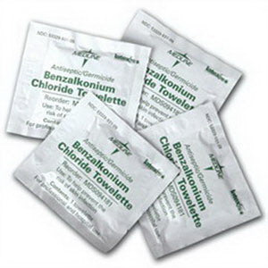 Antiseptic and Cleansing Towelettes 5  x 7 100 (BX)