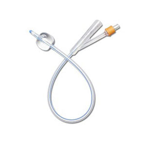 SelectSilicone 100% Silicone Foley Catheter, 2-Way, 12 Fr, 10cc 1 (EA)